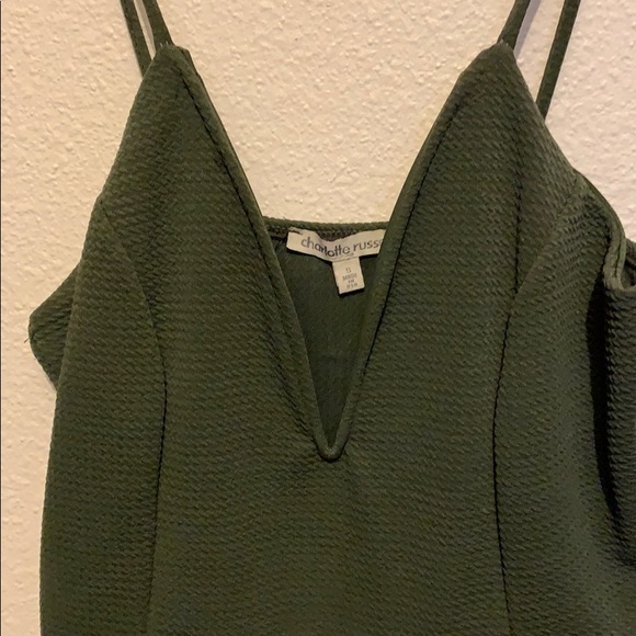 Navy green romper - Picture 2 of 5